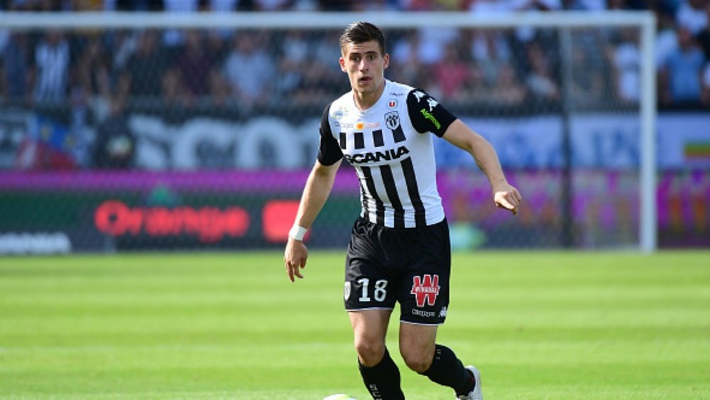 Portrait de Baptiste Santamaria, Angers). Goal