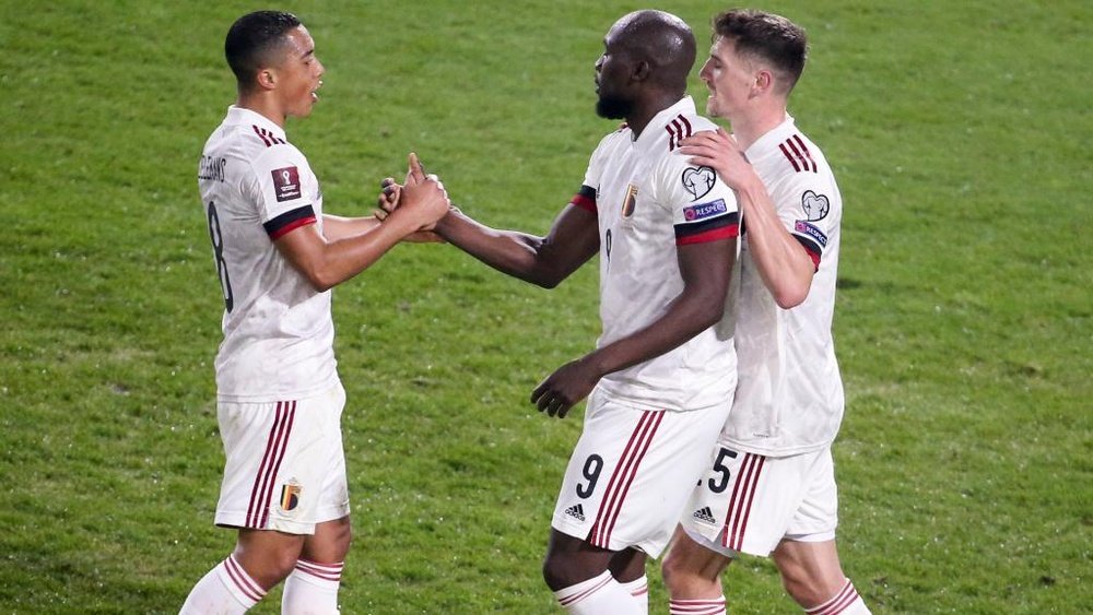 Martinez praises Belgium's 'incredible personality' after comeback. AFP