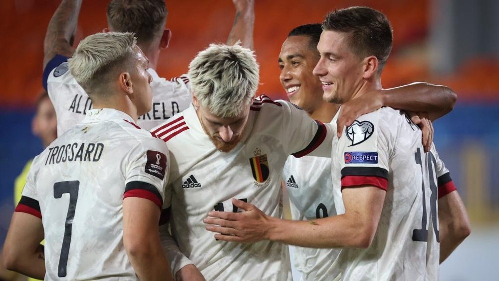 A Dennis Praet goal was enough for Belgium against Belarus. GOAL