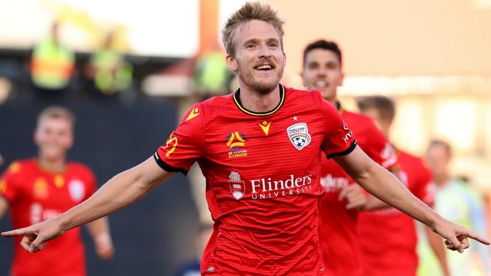 Ben Halloran gave Adelaide United the win over Melbourne Victory. GOAL