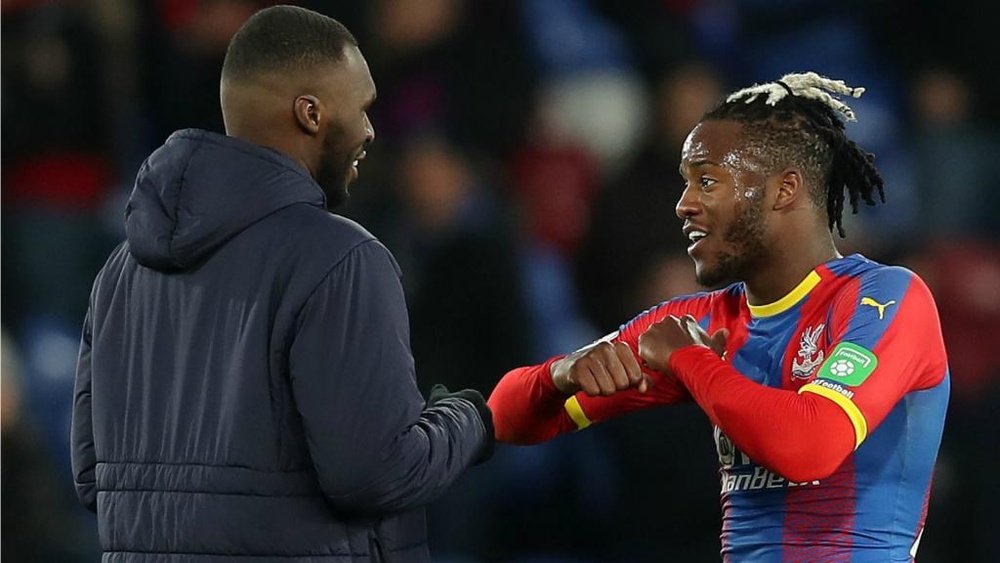 Batshuayi impressed manager Roy Hodgson during the win over Fulham. GOAL