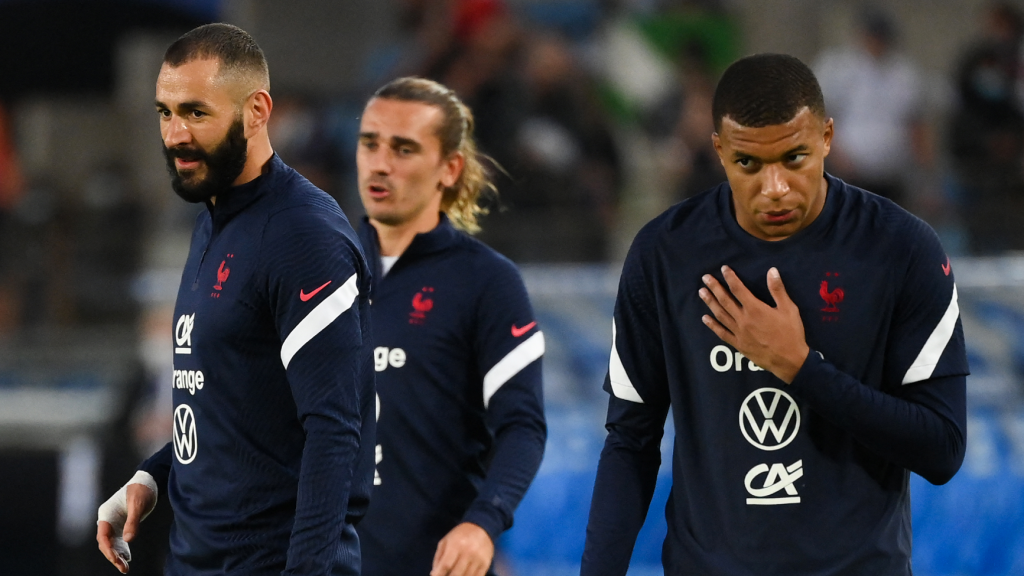 Deschamps admits 'significant improvement' needed from attacking trio, Mbappe calf worry