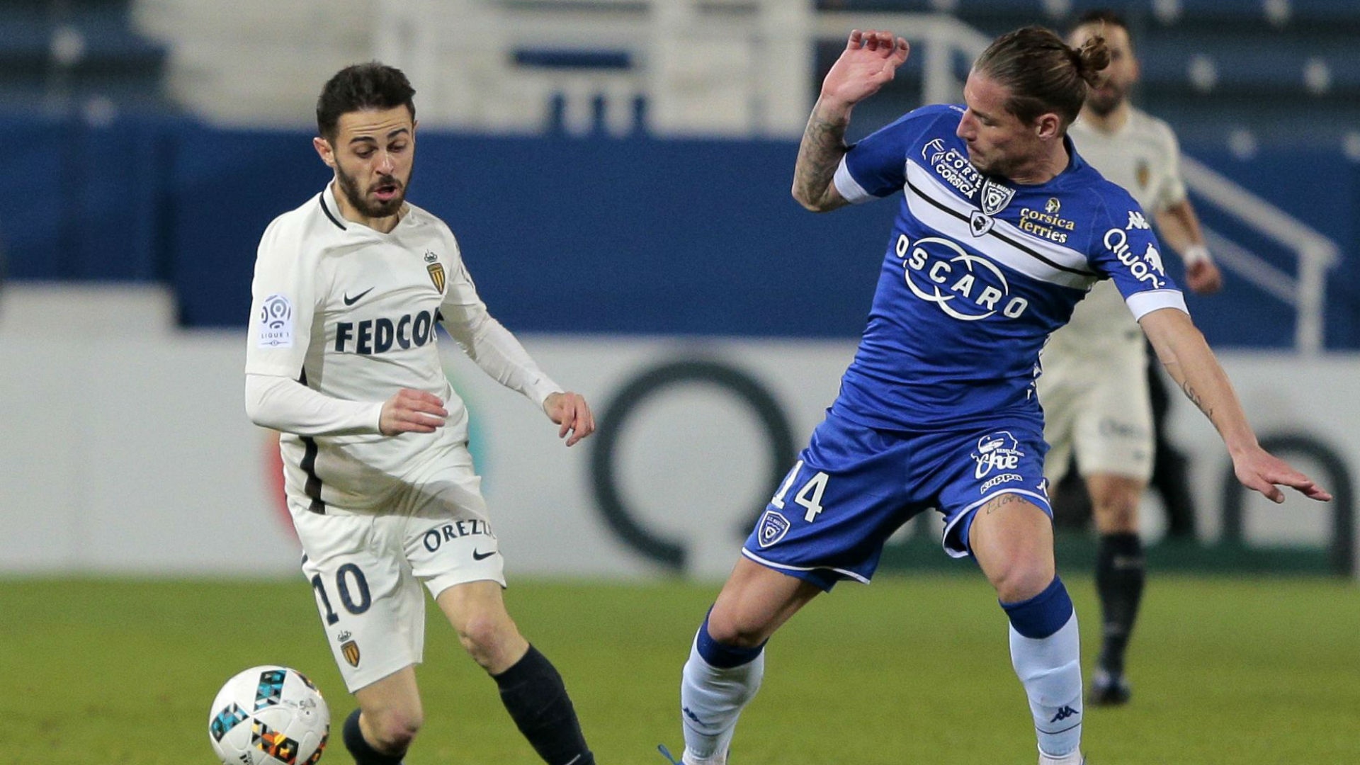 Bastia-Monaco 1-1, Monaco perd du terrain
