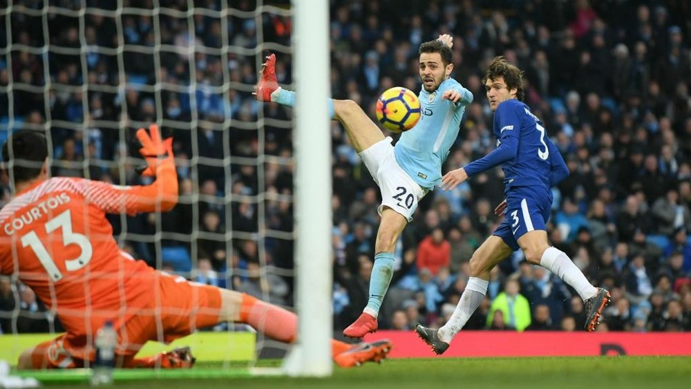 Bernardo scored the only goal of the game. GOAL