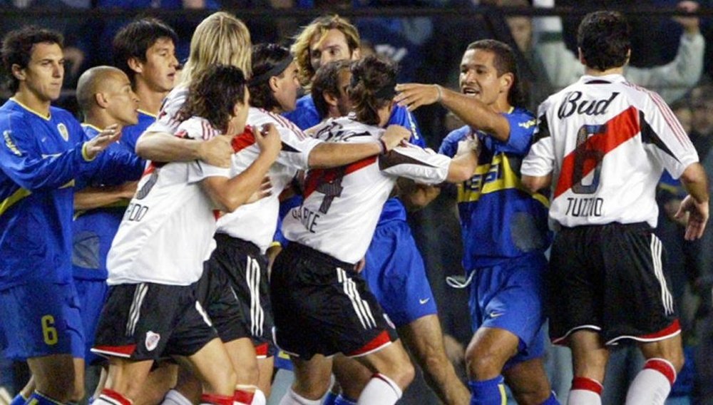 Histórico de confrontos entre Boca e River Plate. GOAL