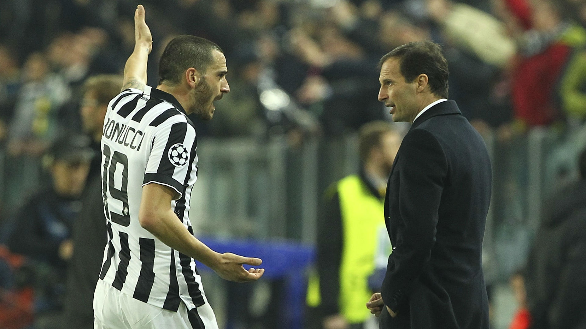Bonucci is back. Goal