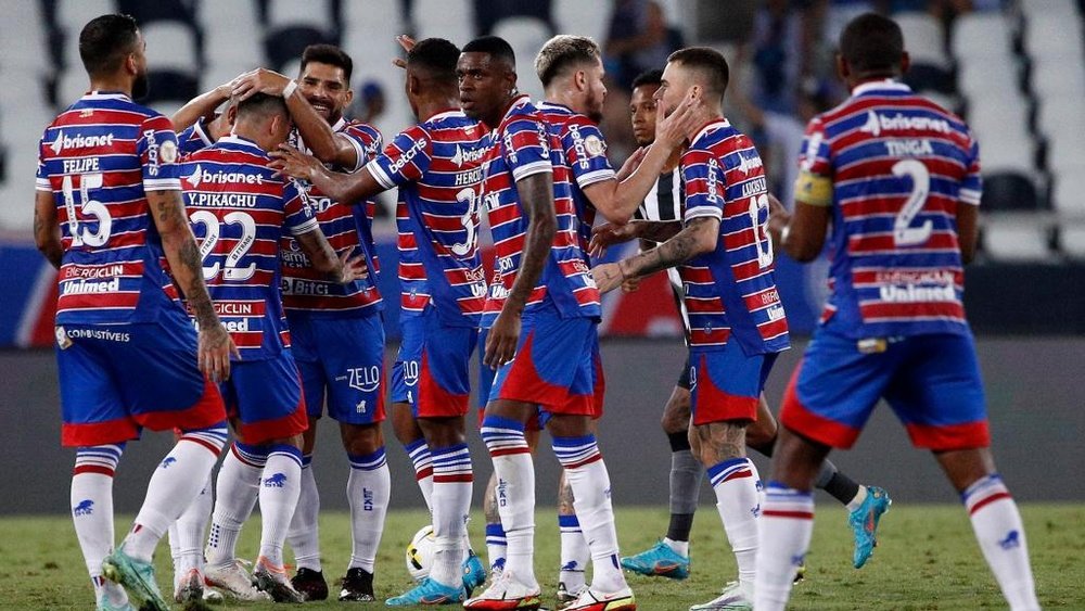 A decisão do Fortaleza na Libertadores.AFP