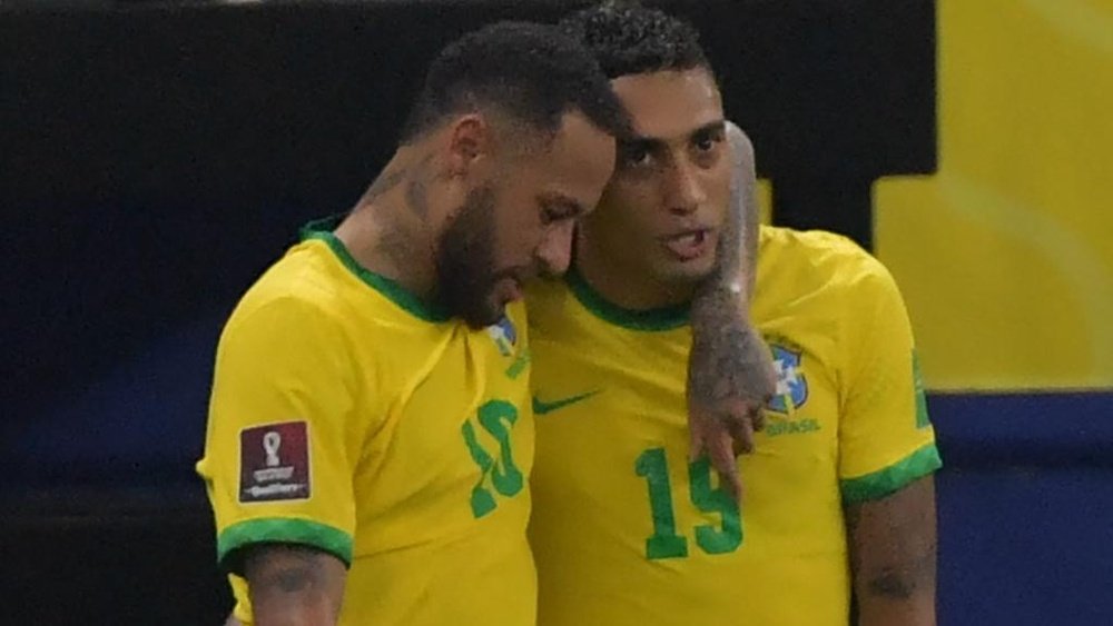 Raphinha dazzles alongside Neymar as Leeds star savours double against Uruguay. Goal