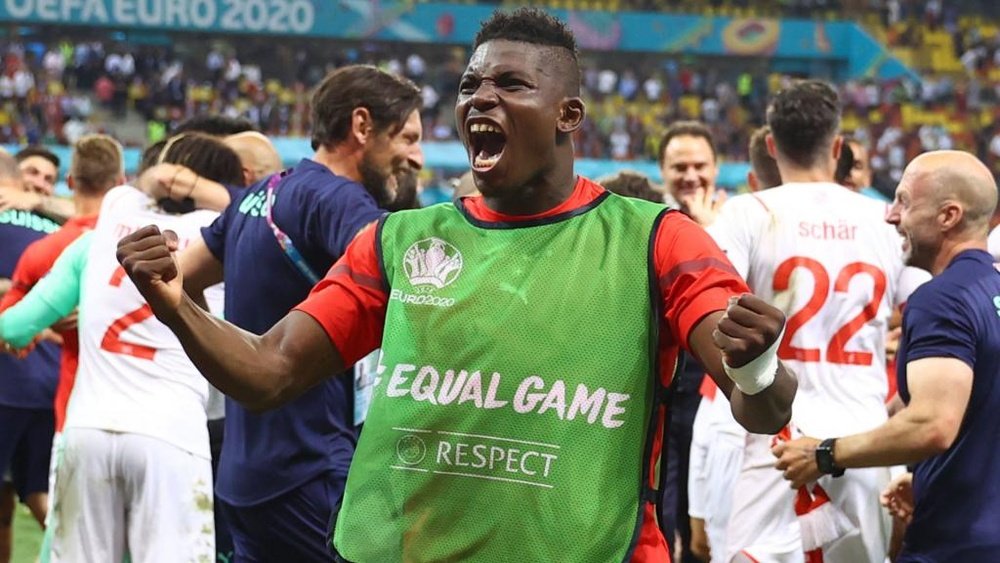 Breel Embolo has shone so far at Euro 2020. GOAL