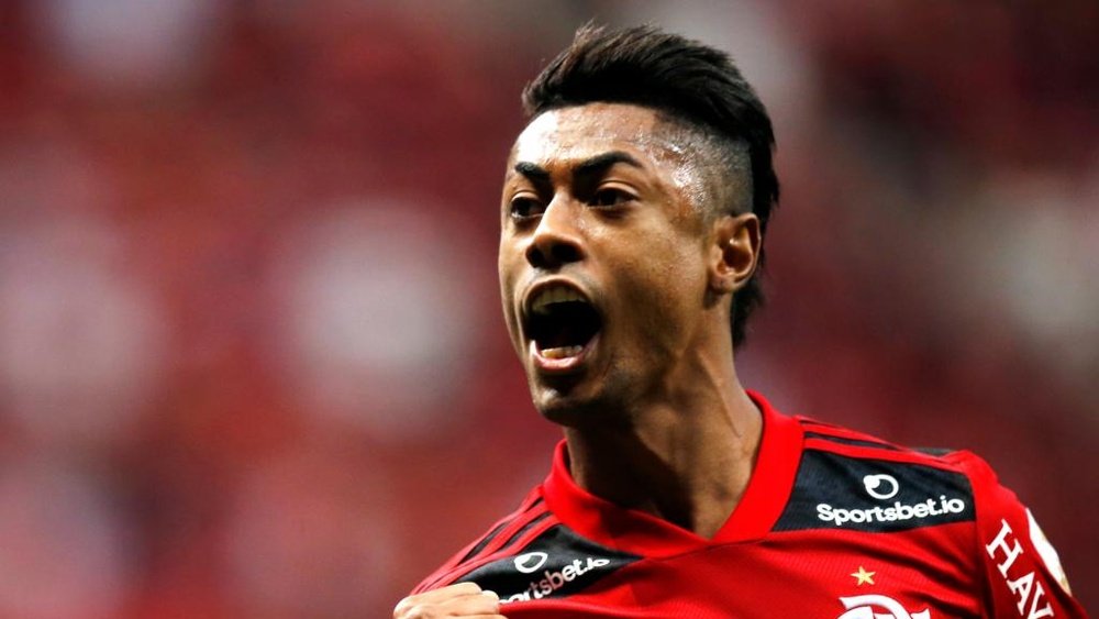 Bruno Henrique, mais cirúrgico como goleador no Flamengo de 2021 no que no de 2019. AFP