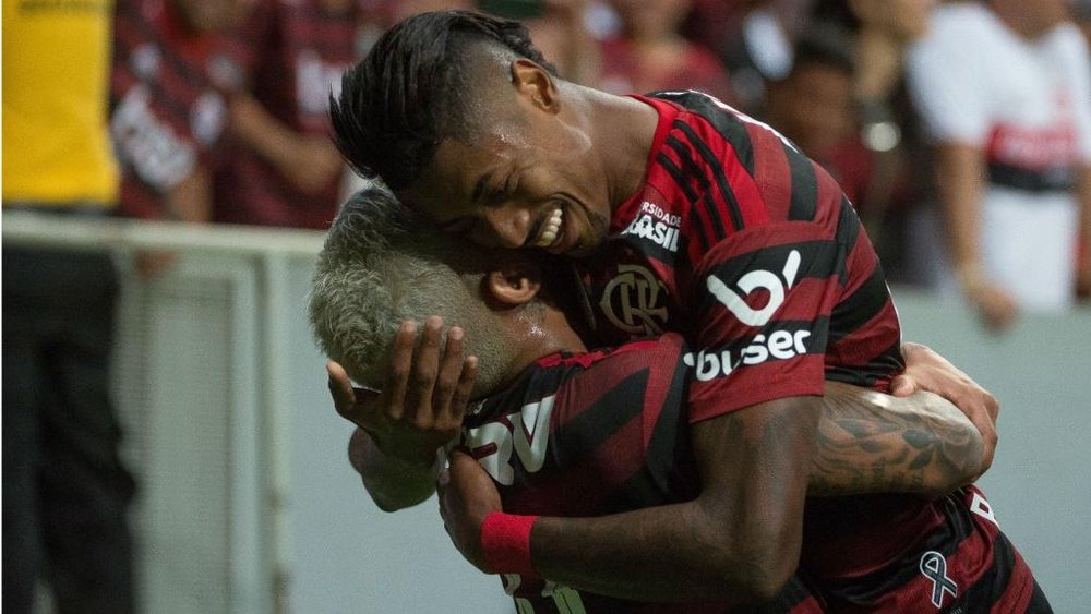 Trinca do Flamengo e Ibrahimovic a na briga. GOAL