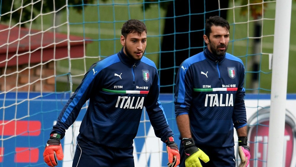 Buffon hails Donnarumma. GOAL