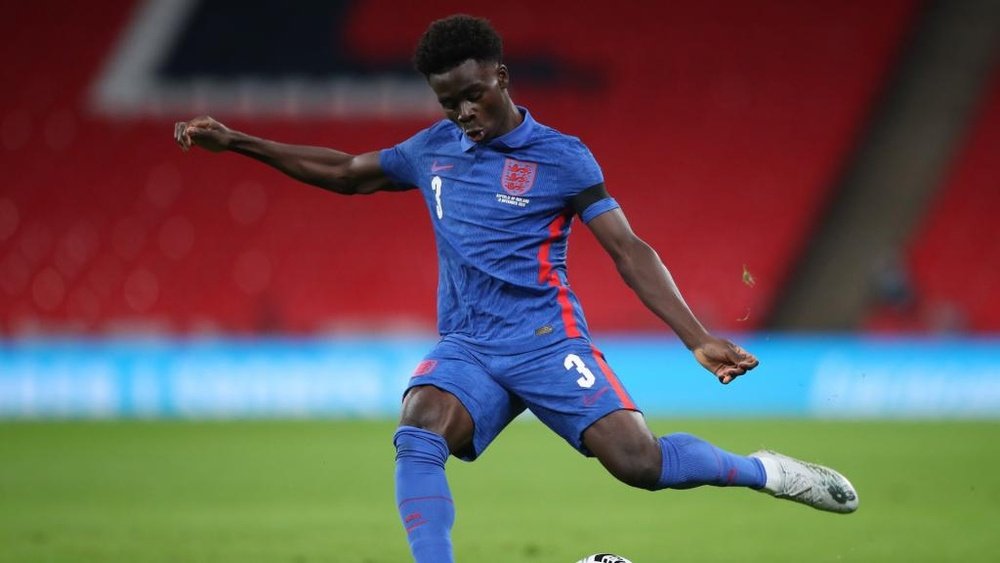 Bukayo Saka has been ruled out of England v San Marino. GOAL