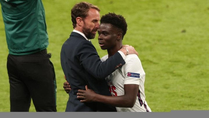 Southgate hails 'fabulous' Saka after standout showing in England win