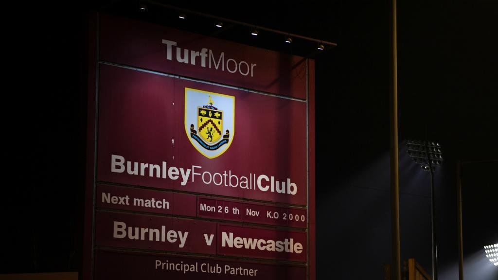 Burnley's stadium, Turf Moor. GOAL