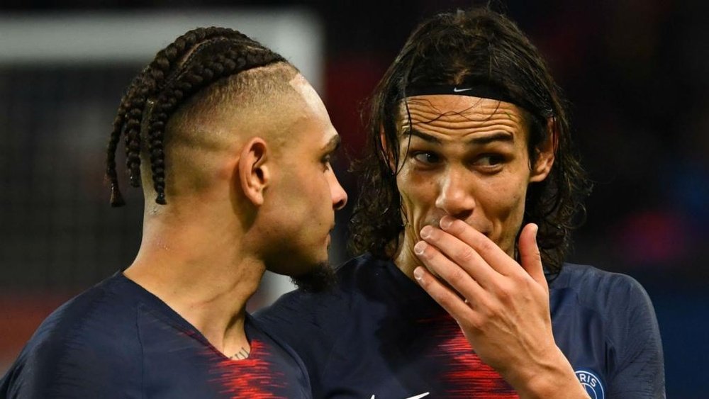 Cavani and Kurzawa will sit out PSG's match with Lille. GOAL