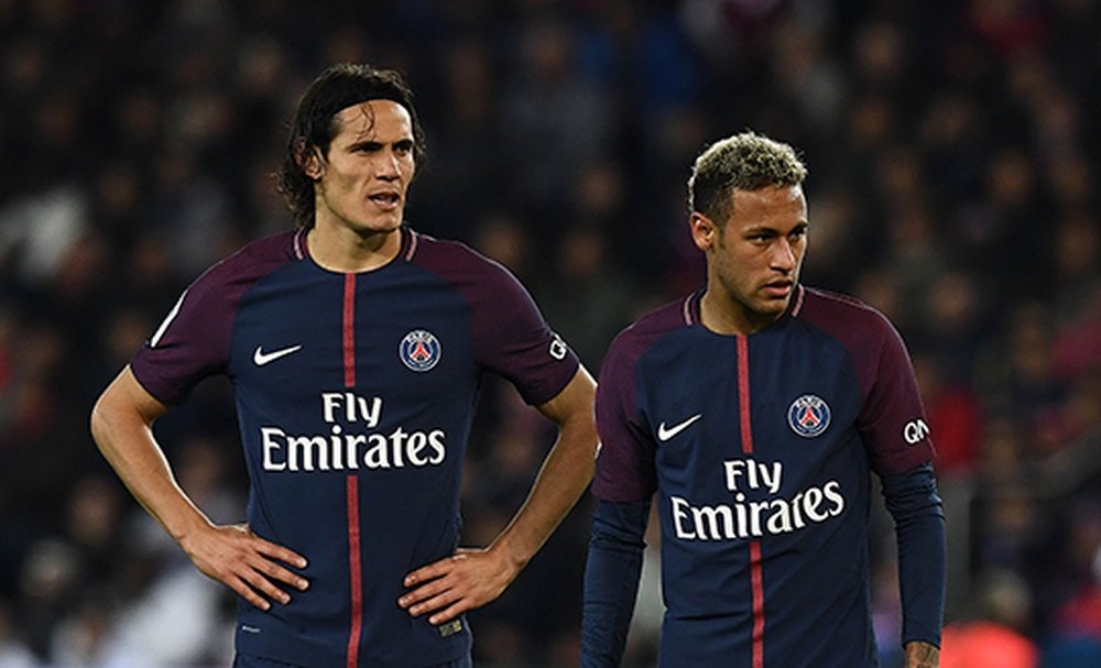 Cavani et Neymar. Goal
