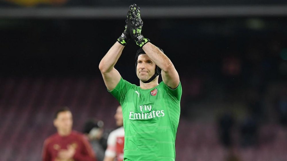 Cech could face his previous team in Europa League final. GOAL