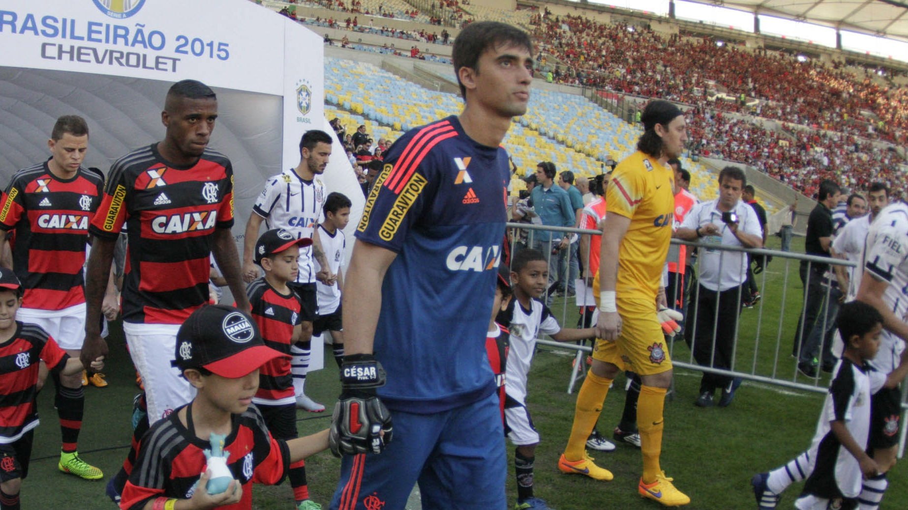 César assumirá lugar de Muralha contra o Junior