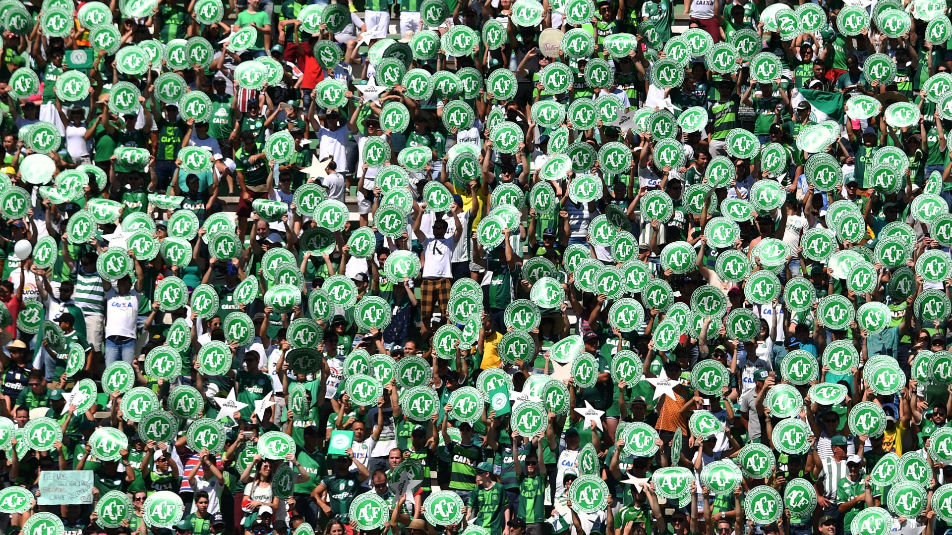 Chapecoense celebrate win in Copa Libertadores debut