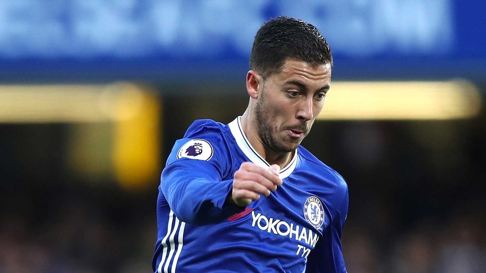 Hazard is the new star. Goal