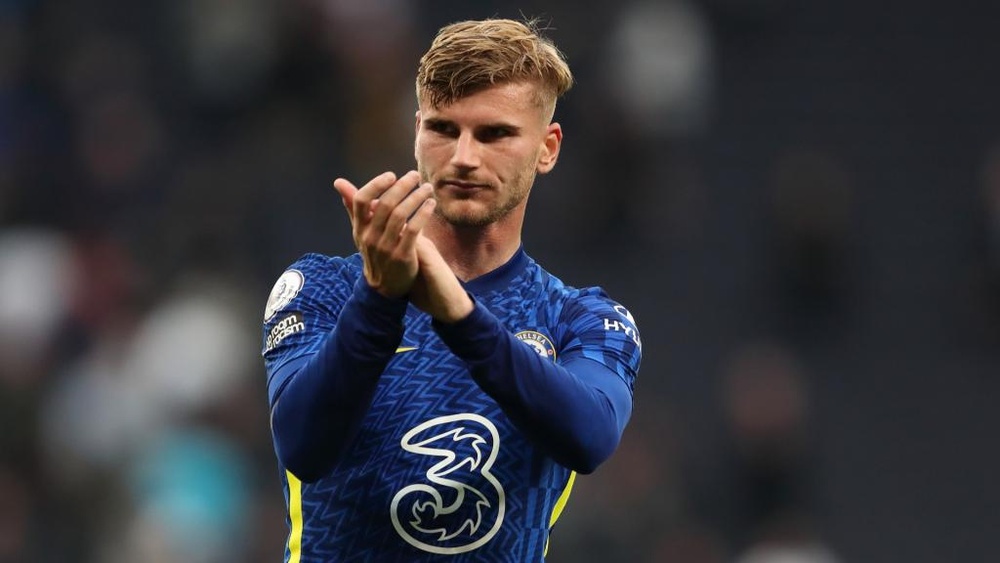 Flick is happy with Werner's development at Chelsea. GOAL