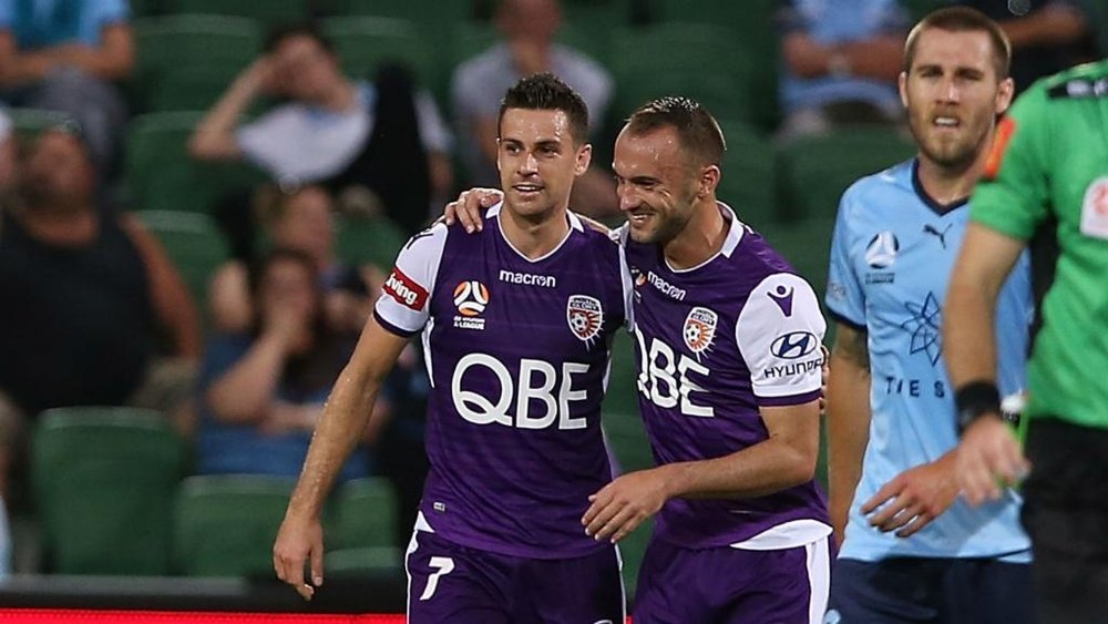 Perth Glory had Chianese to thank for extending their lead at the top. GOAL