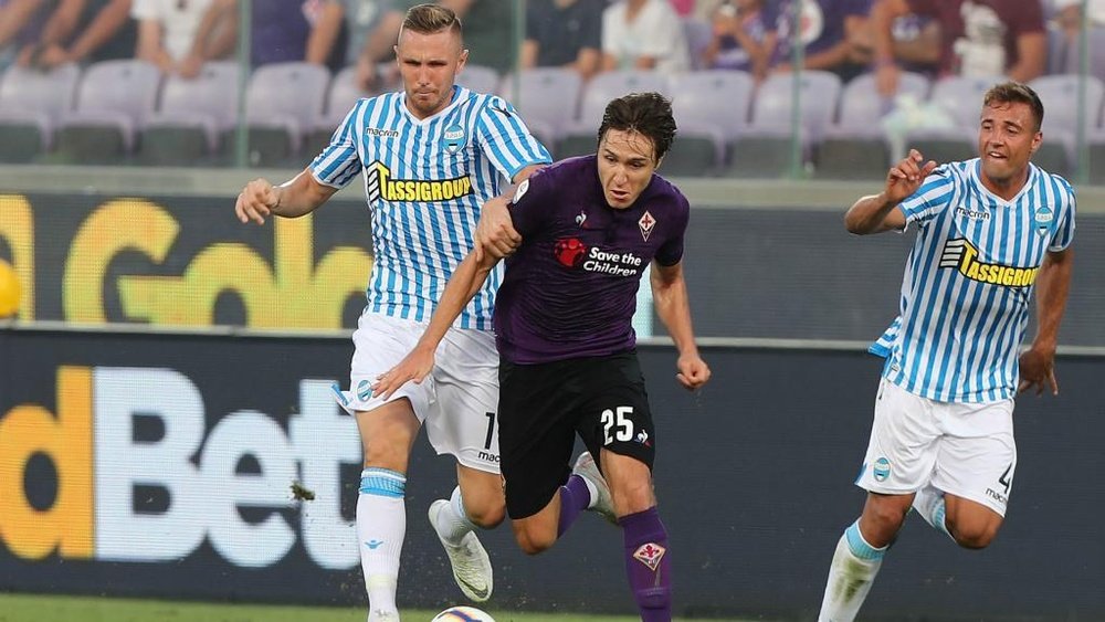 La Fiorentina si posiziona al secondo posto. Goal