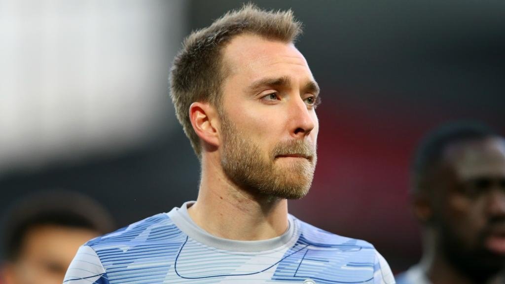 Eriksen arrives in Milan