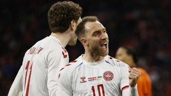 Christian Eriksen scores mins into worldwide comeback