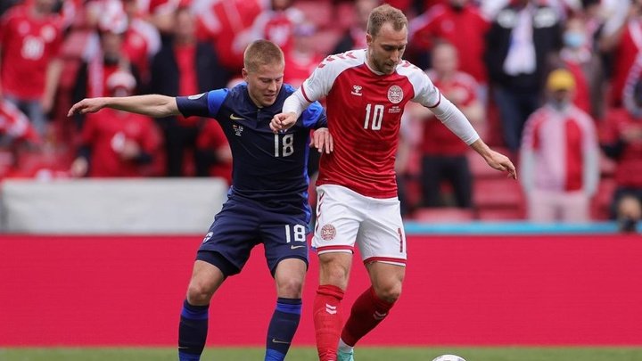 Denmark v Finland resumed with Eriksen 'awake' in hospital