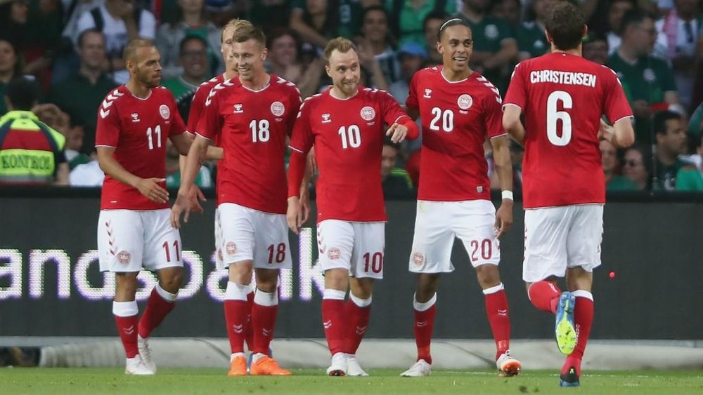 Eriksen is key for Denmark. GOAL