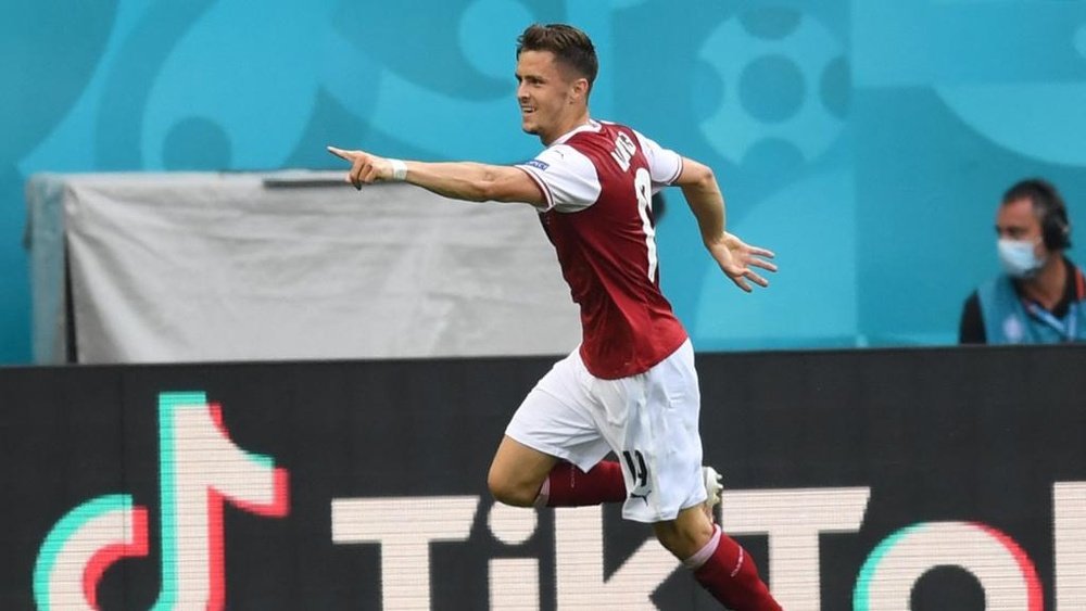 Christoph Baumgartner scored the game's only goal. GOAL