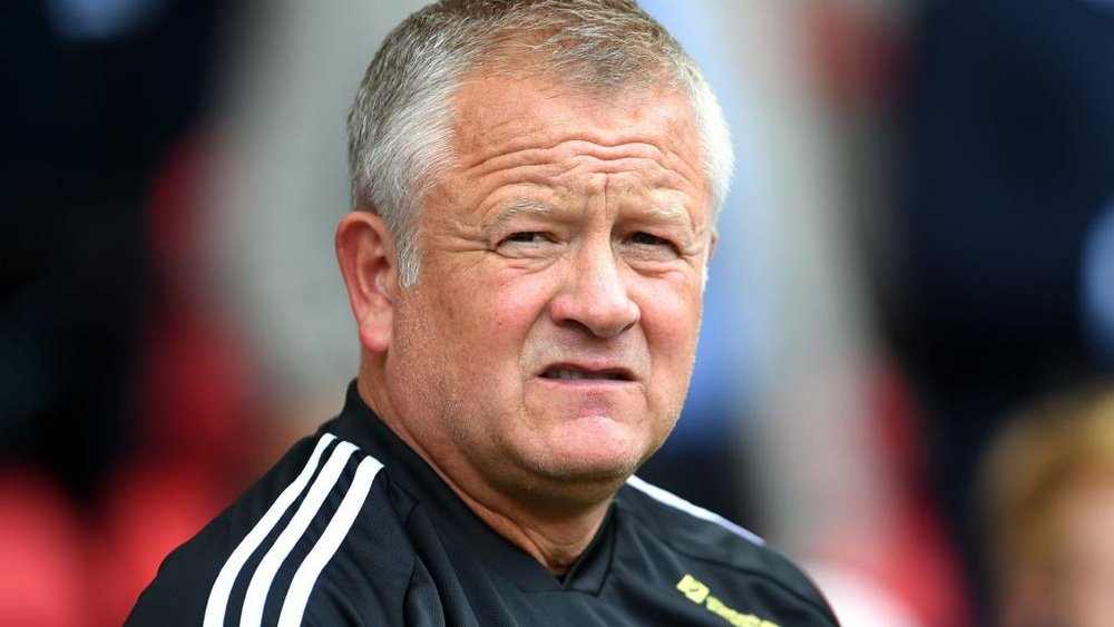 Chris Wilder knows he has got a tough challenge ahead of him against Liverpool. GOAL