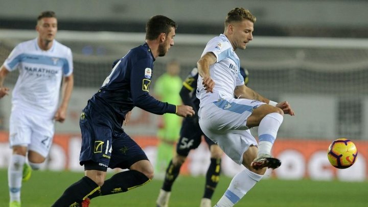 Chievo-Lazio 1-1: Immobile risponde a Pellissier