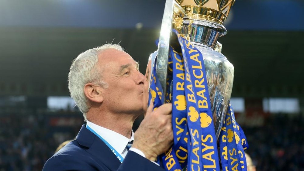 Ranieri's career highlight was the surprise title win with Leicester City in 2016. GOAL