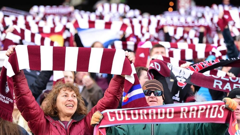 Colorado have been forced to cancel the post match fireworks display. GOAL