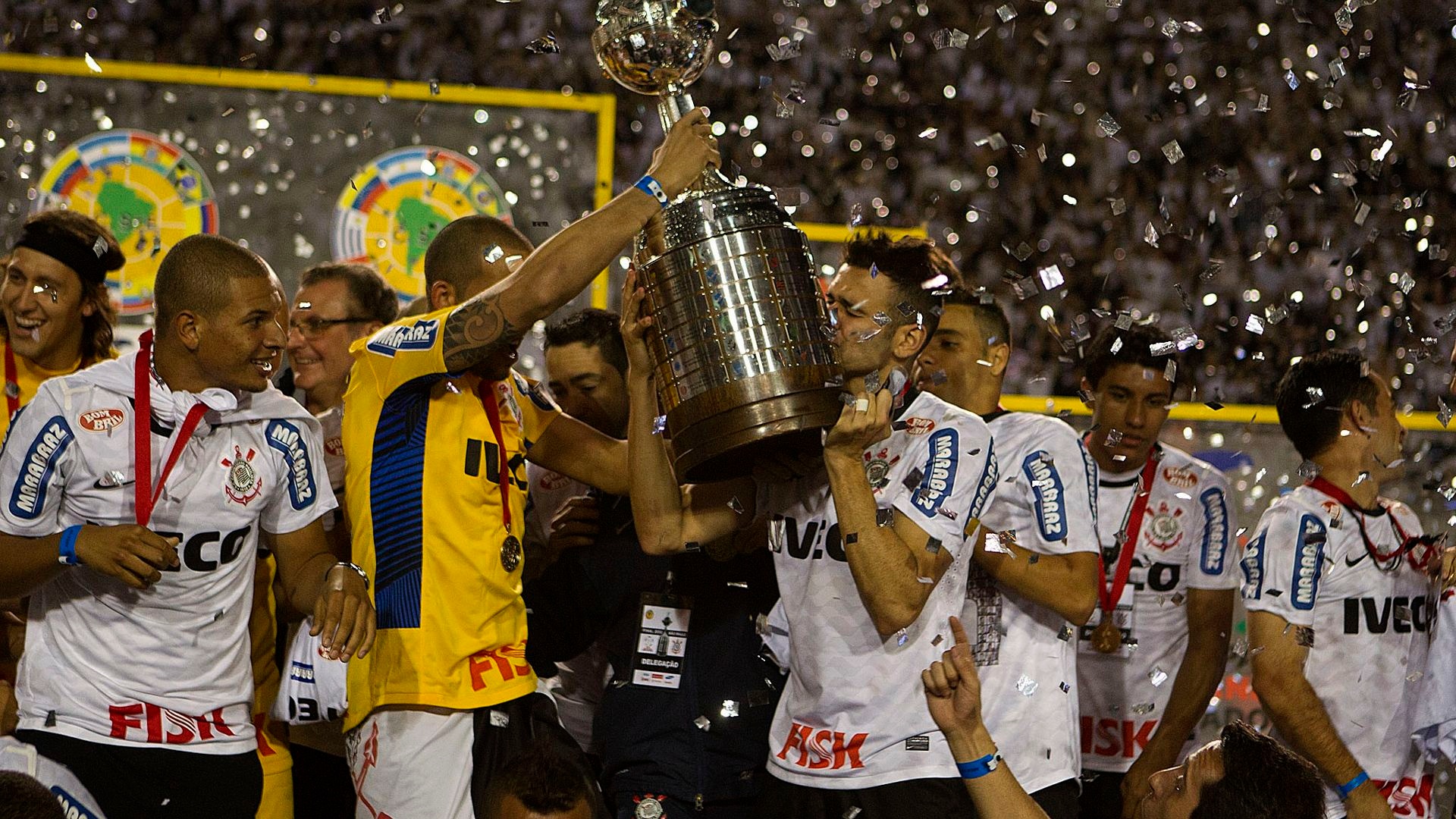 Imagens desse triunfo de 2012 do 'Timão'. Goal