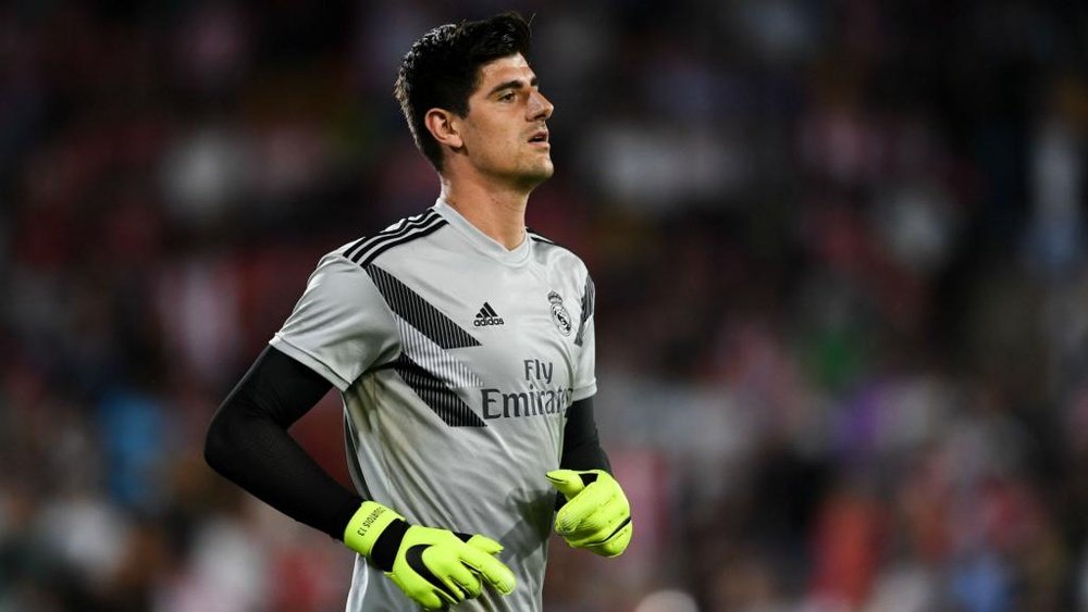 Courtois gets the nod. GOAL
