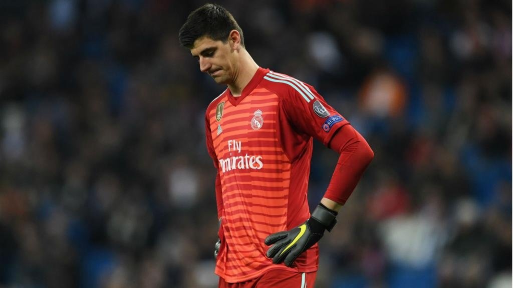 Courtois left out of Real Madrid squad following Champions League substitution