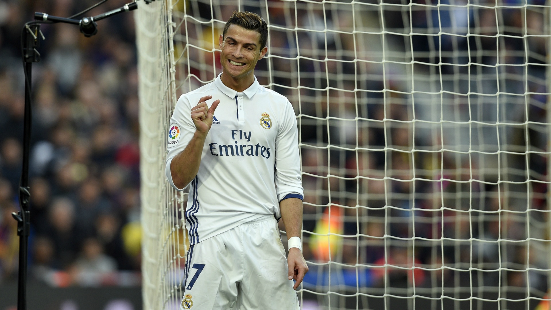 Cristiano Ronaldo in a match for Real Madrid. Goal