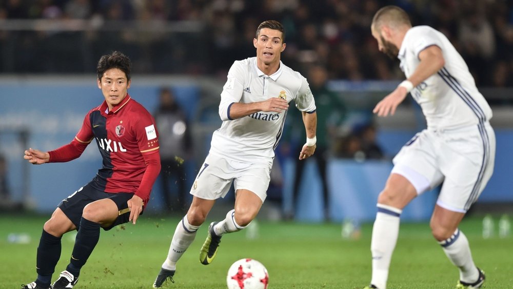 Cristiano Ronaldo Benzema Real Madrid Kashima FIFA Club World Cup final 18122016