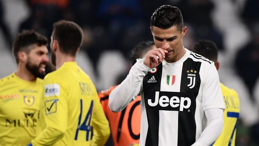 Ronaldo sbaglia dal : prima volta in campionato dal 2017