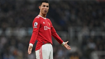 L’attitude de Cristiano Ronaldo et ses coéquipiers pointée du doigt. AFP