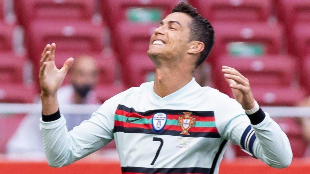 Portugal's Cristiano Ronaldo was unable to find the net against Spain. GOAL