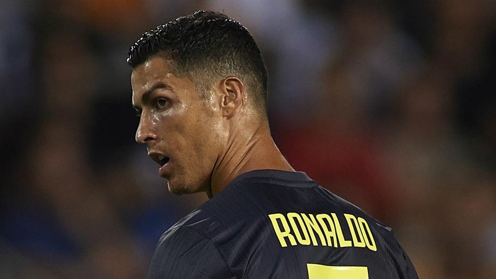 Cristiano Ronaldo was sent off in his last match. GOAL