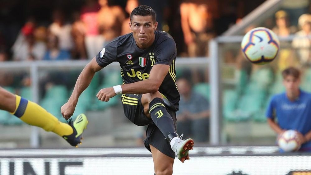 Ronaldo was handed his first competitive debut with Juventus. Goal
