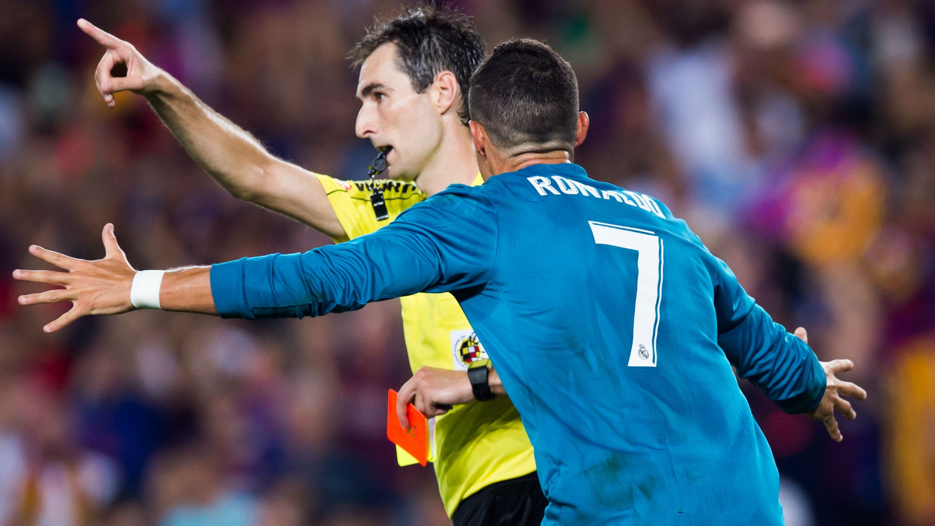 Ronaldo could be hit with a 12-match ban. GOAL