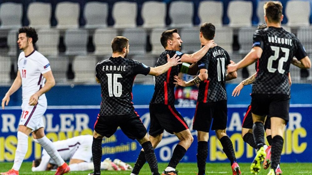 Croatia scored a late goal to knock England out on goal difference. GOAL