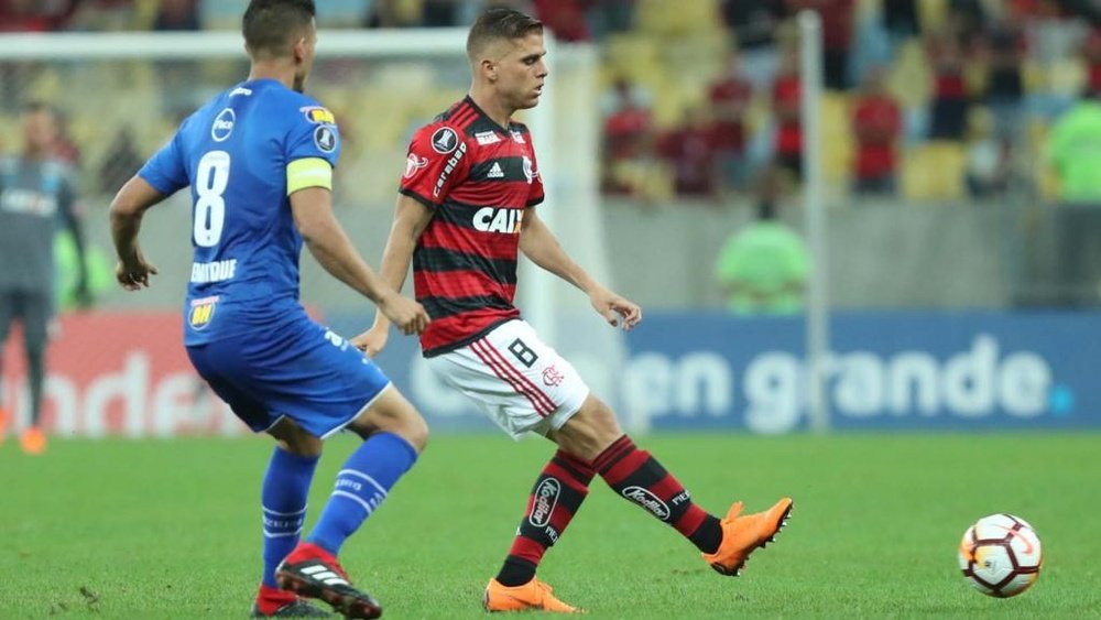 Cuellar Flamengo x Cruzeiro Libertadores Maracanã. Goal
